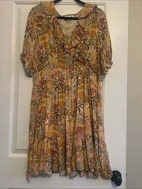 Spartina 449 Floral Ruffle Dress | XXL